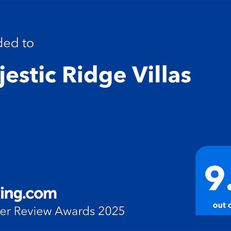 Majestic Ridge Villas Soufriere Exterior photo